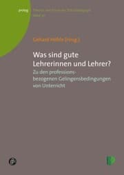 Cover von Was sind gute Lehrerinnen und Lehrer?