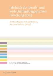 Cover von Jahrbuch der berufs- und wirtschaftspädagogischen Forschung 2023