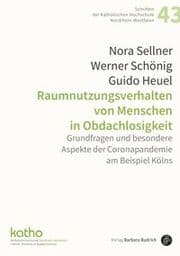 Cover von Raumnutzungsverhalten von Menschen in Obdachlosigkeit