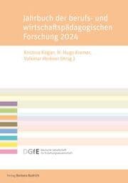 Cover von Jahrbuch der berufs- und wirtschaftspädagogischen Forschung 2024