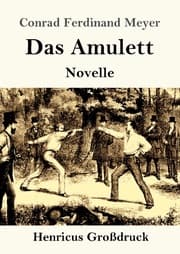 Cover von Das Amulett (Großdruck)