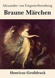Cover von Braune Märchen (Großdruck)