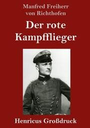 Cover von Der rote Kampfflieger (Großdruck)
