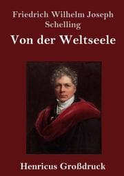 Cover von Von der Weltseele (Großdruck)