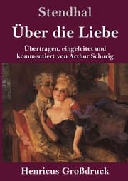 Cover von Über die Liebe (Großdruck)