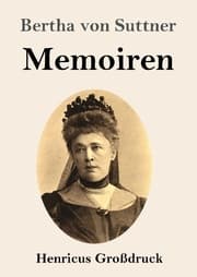 Cover von Memoiren (Großdruck)