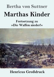 Cover von Marthas Kinder (Großdruck)
