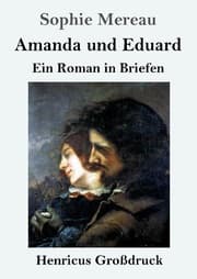 Cover von Amanda und Eduard (Großdruck)