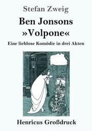Cover von Ben Jonsons 'Volpone' (Großdruck)
