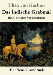 Cover von Das indische Grabmal (Großdruck)