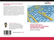 Cover von Interpretación y aplicación de requisitos de ISO 9001:2008