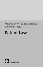 Cover von Patent Law Handbook