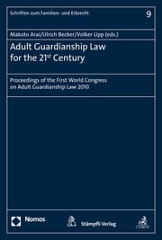 Cover von Adult Guardianship Law for the 21st Century