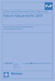 Cover von Forum Steuerrecht 2013
