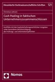 Cover von Cash Pooling in faktischen Unternehmenszusammenschlüssen