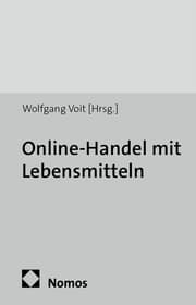 Cover von Online-Handel mit Lebensmitteln