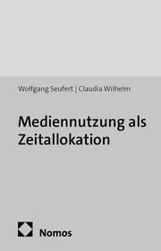 Cover von Mediennutzung als Zeitallokation
