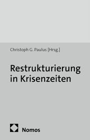 Cover von Restrukturierung in Krisenzeiten