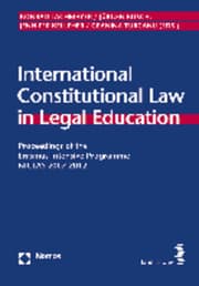 Cover von International Constitutional Law in Legal Education