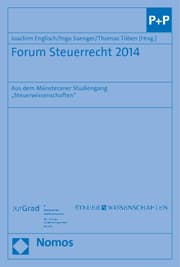 Cover von Forum Steuerrecht 2014