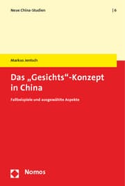 Cover von Das 'Gesichts'-Konzept in China
