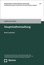 Cover von Hauptstadtverwaltung