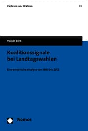Cover von Koalitionssignale bei Landtagswahlen