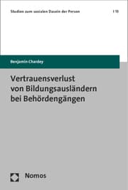 Cover von Vertrauensverlust von Bildungsausländern bei Behördengängen