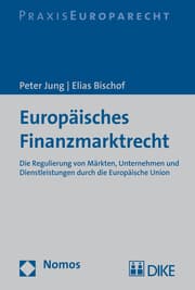 Cover von Europäisches Finanzmarktrecht