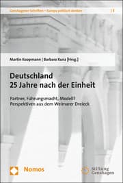 Cover von Deutschland 25 Jahre nach der Einheit