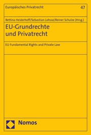 Cover von EU-Grundrechte und Privatrecht