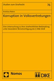 Cover von Korruption in Volksvertretungen
