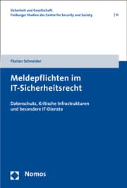 Cover von Meldepflichten im IT-Sicherheitsrecht