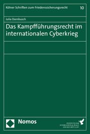 Cover von Das Kampfführungsrecht im internationalen Cyberkrieg