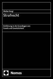 Cover von Strafrecht