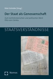 Cover von Der Staat als Genossenschaft