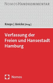 Cover von Verfassung der Freien und Hansestadt Hamburg