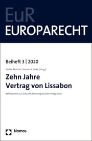 Cover von Zehn Jahre Vertrag von Lissabon