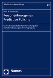Cover von Personenbezogenes Predictive Policing
