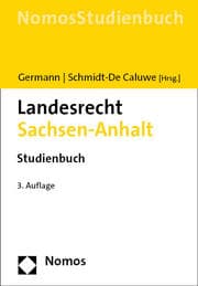 Cover von Landesrecht Sachsen-Anhalt