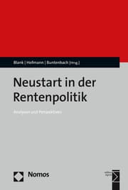 Cover von Neustart in der Rentenpolitik