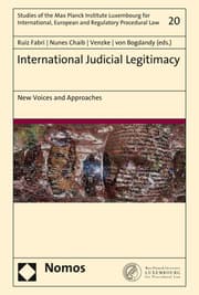 Cover von International Judicial Legitimacy