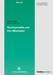 Cover von Rechtsanwälte und ihre Mitarbeiter