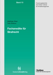 Cover von Fachanwälte für Strafrecht