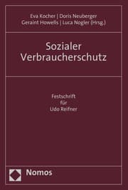 Cover von Sozialer Verbraucherschutz
