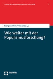Cover von Wie weiter mit der Populismusforschung?