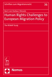 Cover von Human Rights Challenges to European Migration Policy