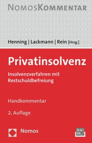Cover von Privatinsolvenz