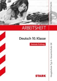 Cover von Arbeitsheft Deutsch 10. Klasse - NRW Zentrale Prüfung 2016