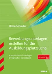 Cover von STARK Bewerbungsunterlagen erstellen für die Ausbildungsplatzsuche